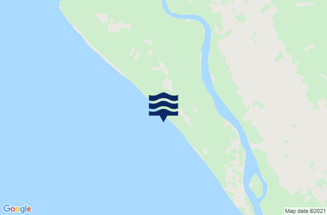 Pagatan, Indonesiaの潮見表地図