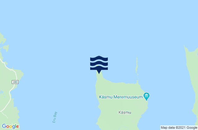 Palganeem, Estoniaの潮見表地図