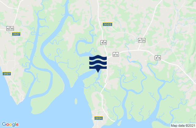 Palian, Thailandの潮見表地図