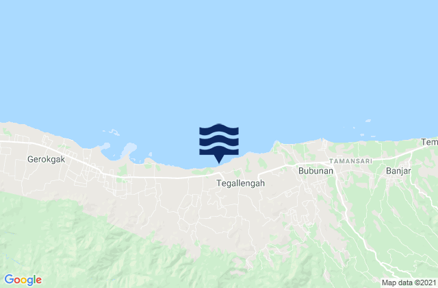 Pangkungparuk, Indonesiaの潮見表地図