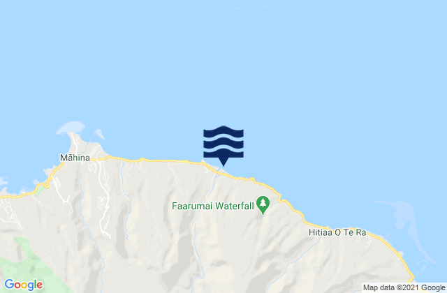 Papenoo, French Polynesiaの潮見表地図