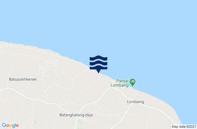 Partikan, Indonesiaの潮見表地図
