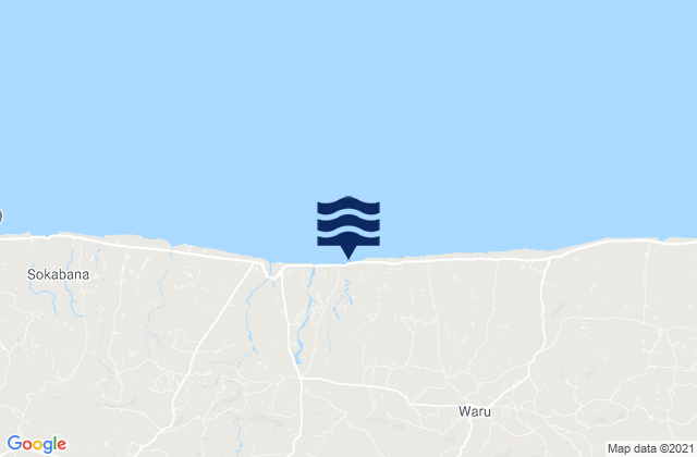 Patapan, Indonesiaの潮見表地図