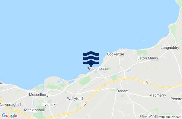 Pathhead, United Kingdomの潮見表地図