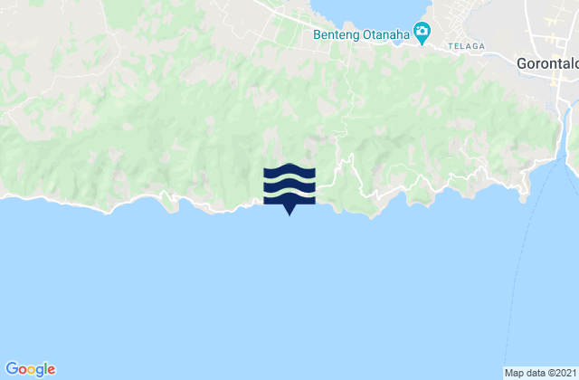 Payunga, Indonesiaの潮見表地図