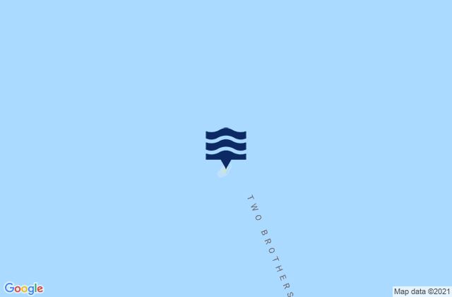 Peak Island, Australiaの潮見表地図