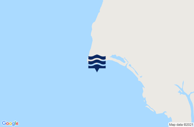 Pearce Point, Australiaの潮見表地図