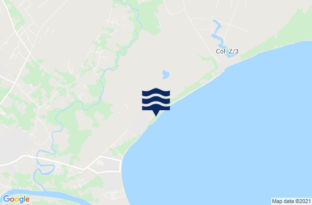 Pelotas, Brazilの潮見表地図