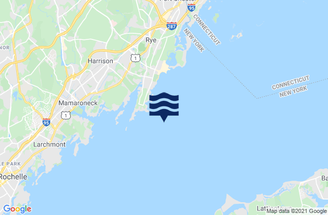 Peningo Neck 0.6 mi. off Parsonage Pt, United Statesの潮見表地図