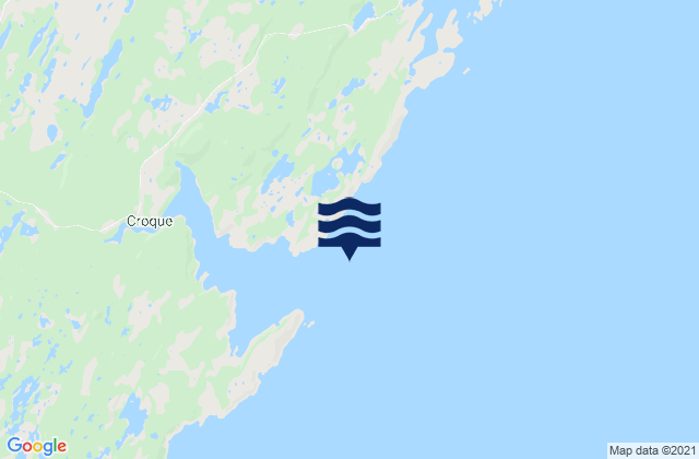 Petit Rocher, Canadaの潮見表地図