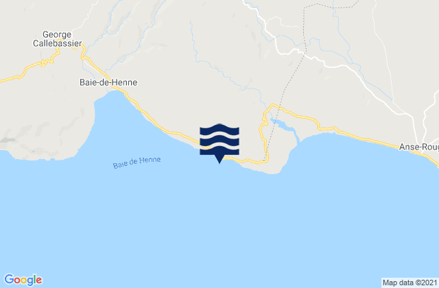 Petite Anse, Haitiの潮見表地図