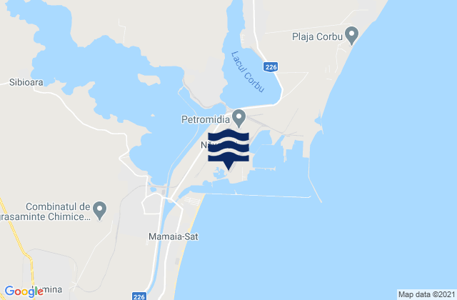 Piatra, Romaniaの潮見表地図