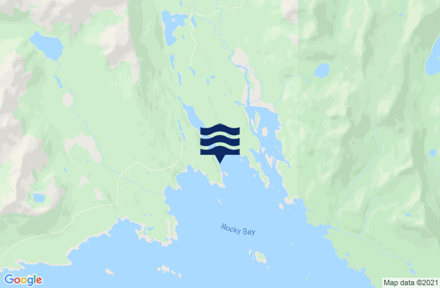 Picnic Harbor (Rocky Bay), United Statesの潮見表地図