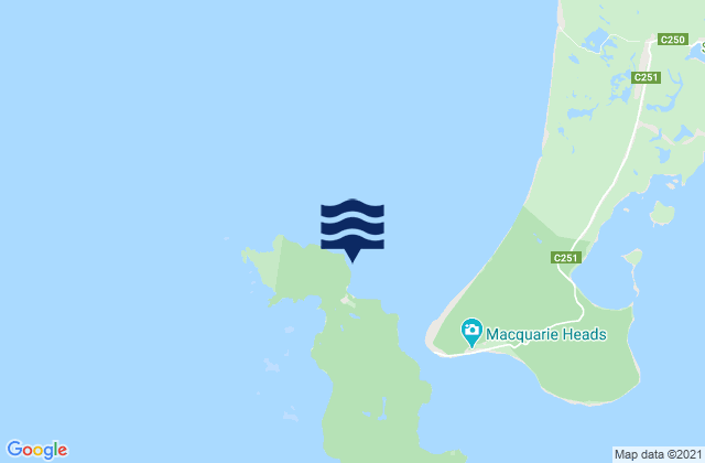Pilot Bay, Australiaの潮見表地図