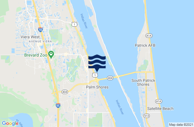 Pineda, United Statesの潮見表地図