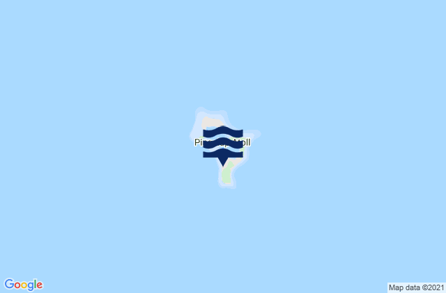 Pingelap, Micronesiaの潮見表地図