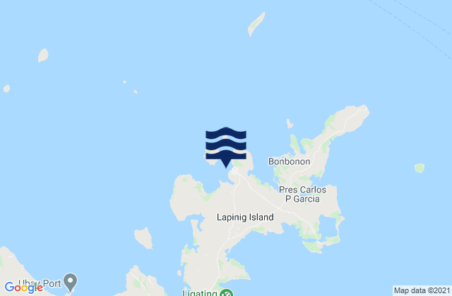 Pitogo, Philippinesの潮見表地図
