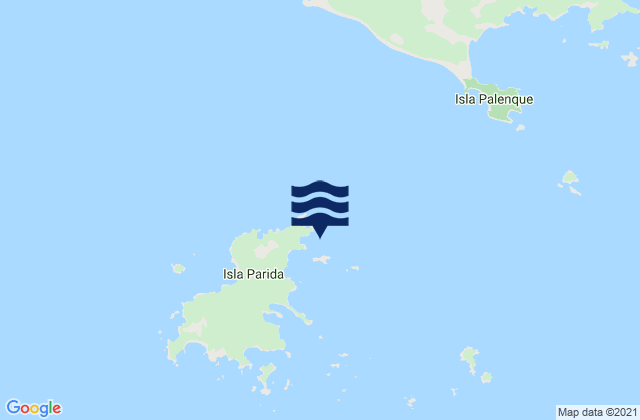 Playa del Socorro, Panamaの潮見表地図