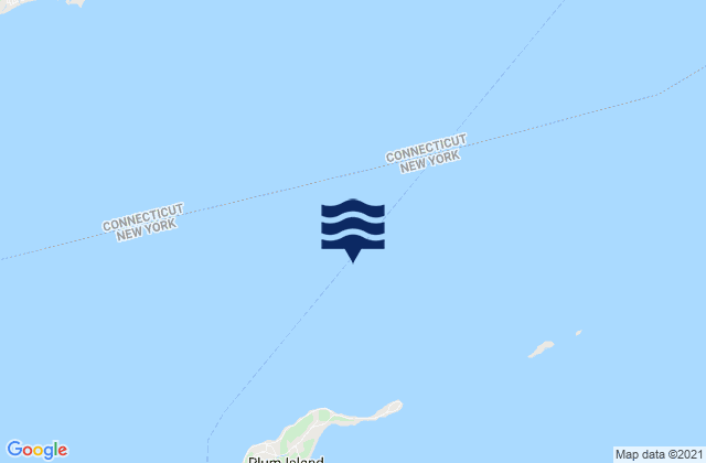 Plum Island 3nm. North of Buoy PI, United Statesの潮見表地図
