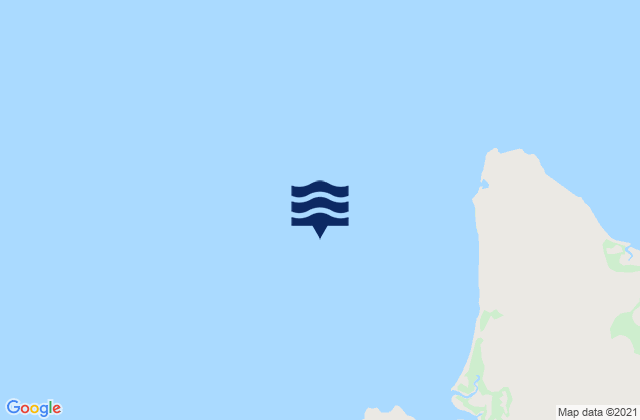 Point Fawcett (Offshore), Australiaの潮見表地図