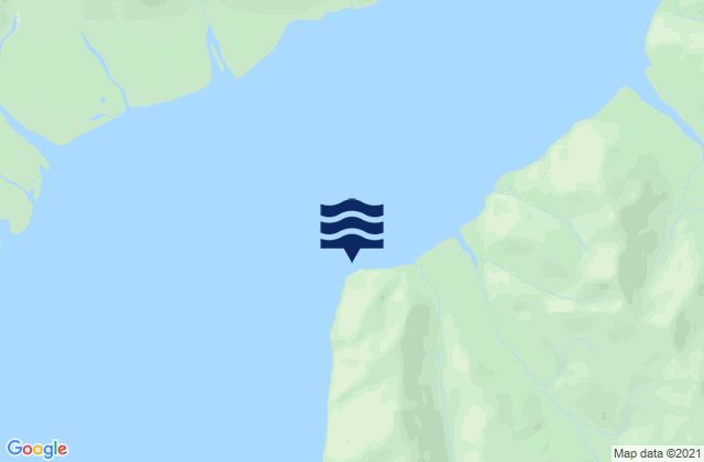 Point Latouche (Yakutat Bay), United Statesの潮見表地図