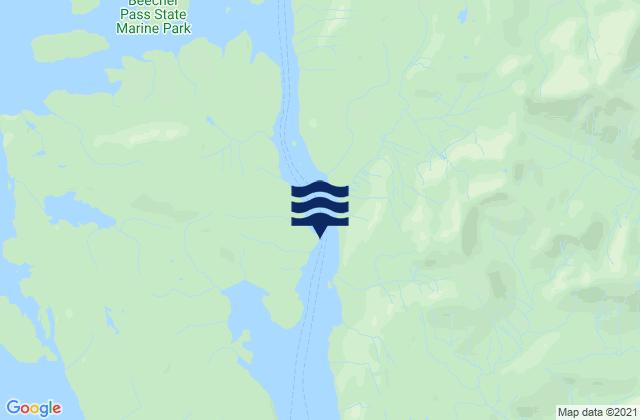Point Lockwood, United Statesの潮見表地図