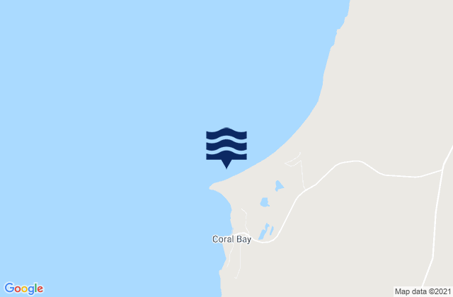 Point Maud, Australiaの潮見表地図