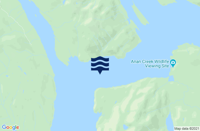 Point Warde, United Statesの潮見表地図