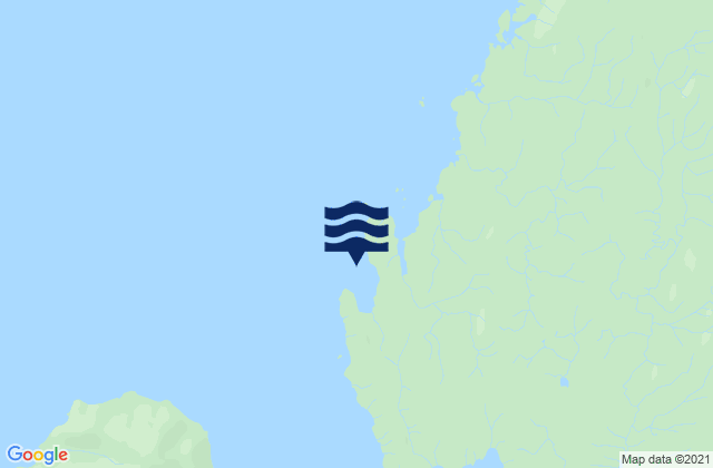 Pole Anchorage, United Statesの潮見表地図