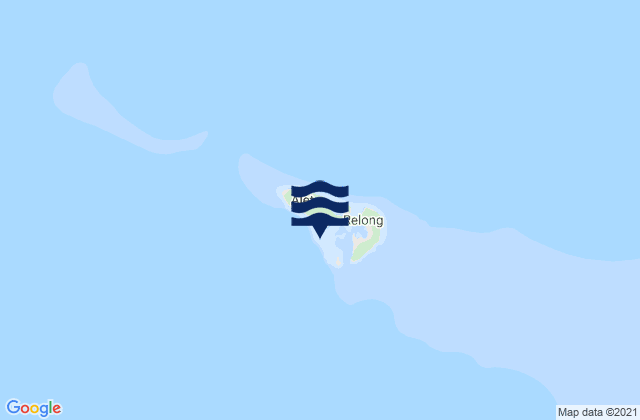 Polowat Municipality, Micronesiaの潮見表地図