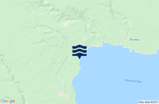 Pomio, Papua New Guineaの潮見表地図