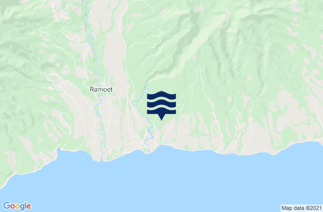Ponggeok, Indonesiaの潮見表地図
