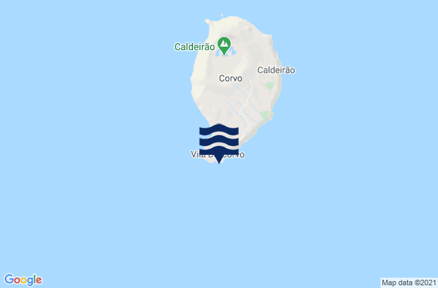 Ponta Negra Light, Portugalの潮見表地図