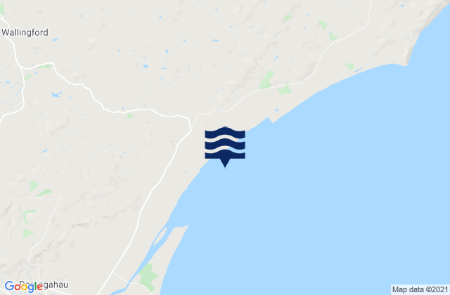 Porangahau River Entrance, New Zealandの潮見表地図