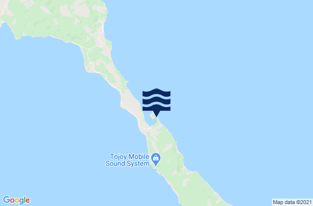 Port Boca Engano Burias Island, Philippinesの潮見表地図