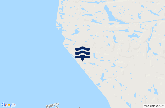 Port Burwell, Canadaの潮見表地図