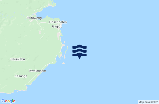 Port Dreger, Papua New Guineaの潮見表地図