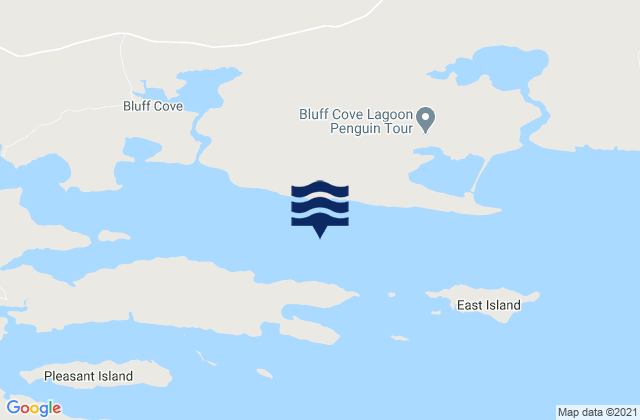 Port Fitzroy, Falkland Islandsの潮見表地図