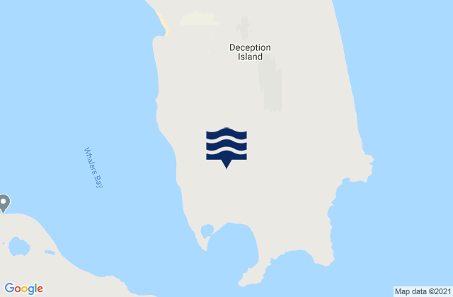 Port Foster Deception Island, Argentinaの潮見表地図