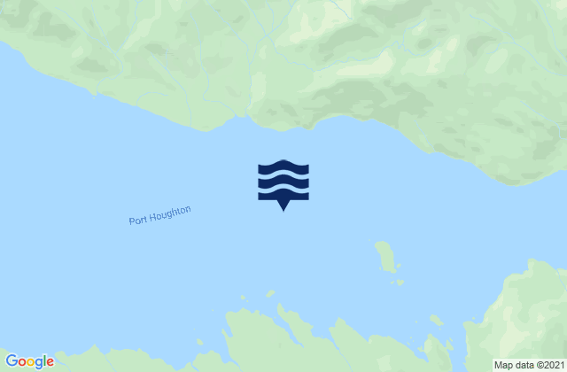 Port Houghton, United Statesの潮見表地図