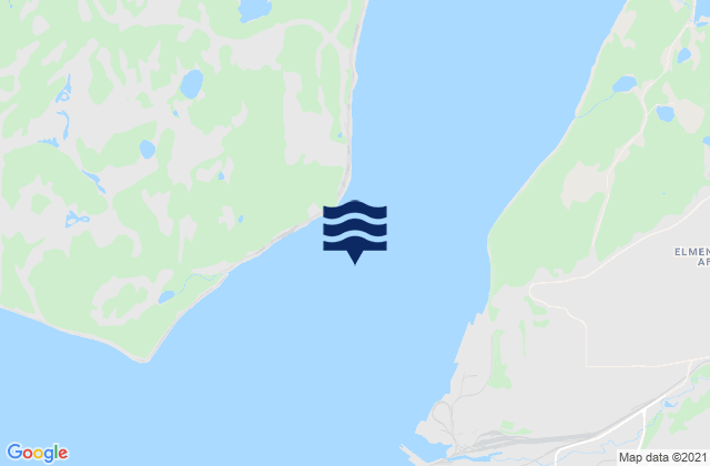 Port Mackenzie south of, United Statesの潮見表地図