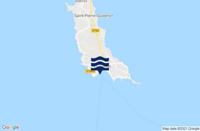 Port Maria, Franceの潮見表地図