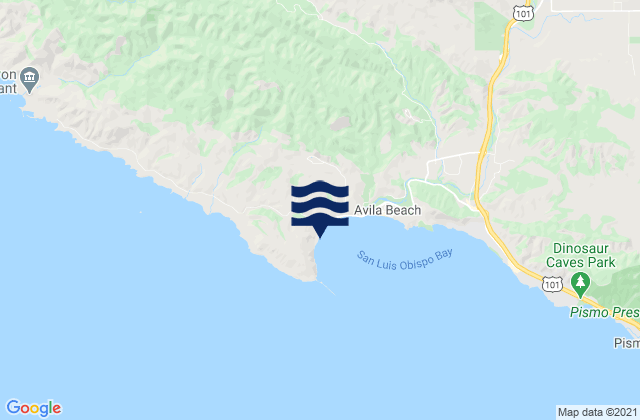 Port San Luis, United Statesの潮見表地図