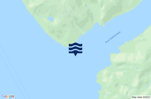Port Snettisham Point Styleman, United Statesの潮見表地図