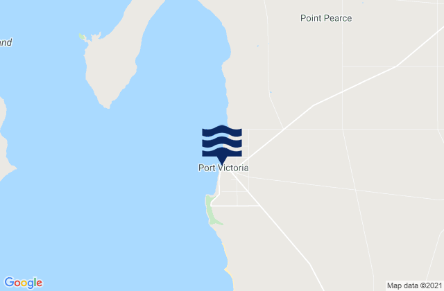 Port Victoria, Australiaの潮見表地図