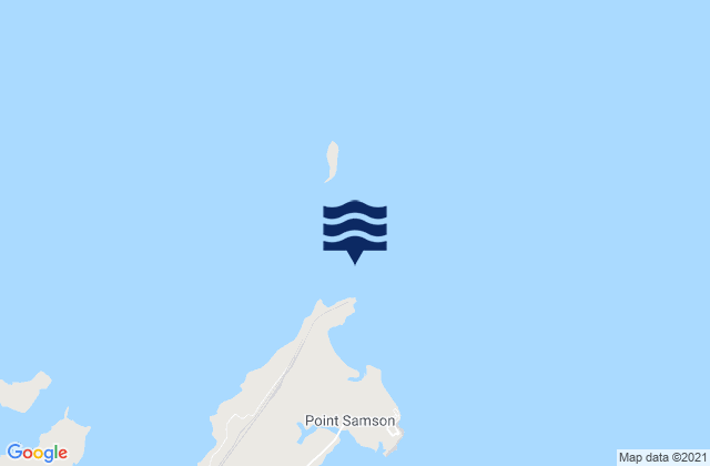 Port Walcott, Australiaの潮見表地図