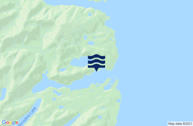 Port Walter Baranof Island, United Statesの潮見表地図
