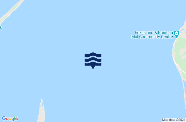 Port au Port Bay, Canadaの潮見表地図