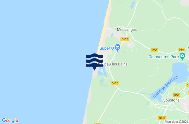 Port d'Albret, Franceの潮見表地図