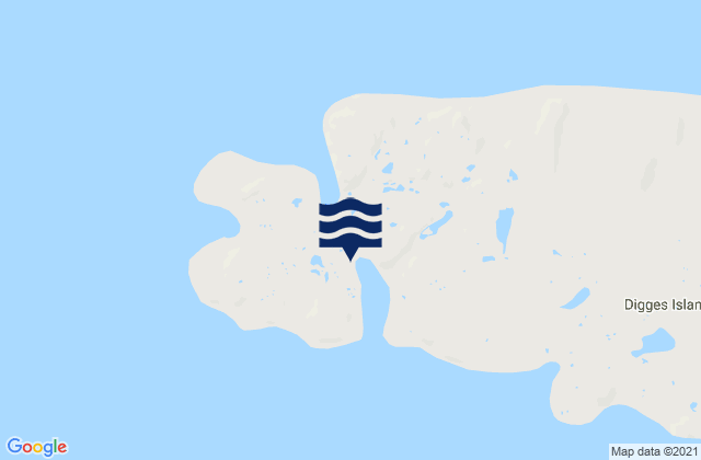 Port de Laperrière, Canadaの潮見表地図